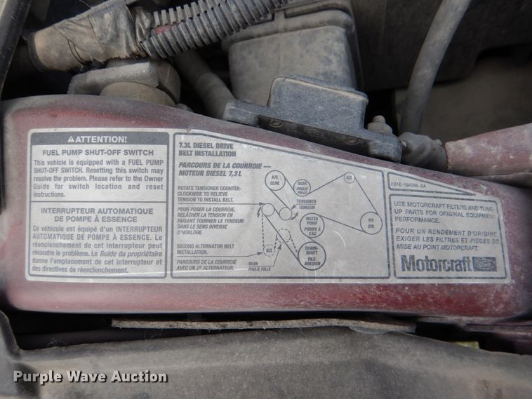 image for item IA9959 2000 Ford F450 Super Duty XLT  utility / service truck