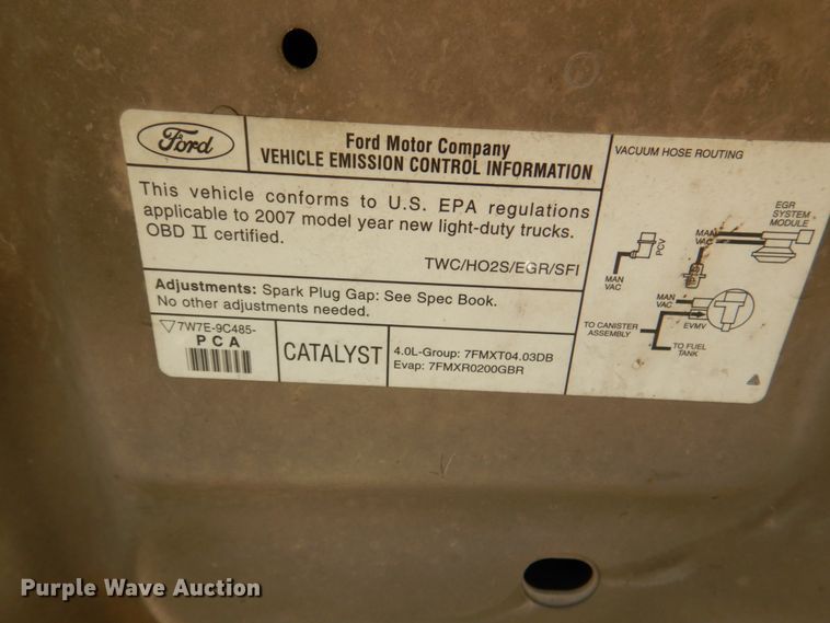 image for item IA9978 2007 Ford Explorer  SUV