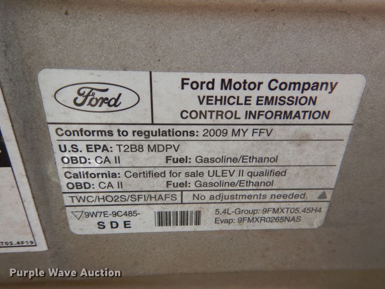 image for item IA9980 2009 Ford E350  van