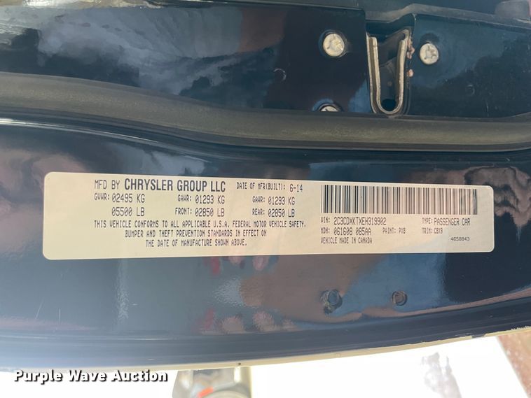 image for item IC9494 2014 Dodge Charger Police