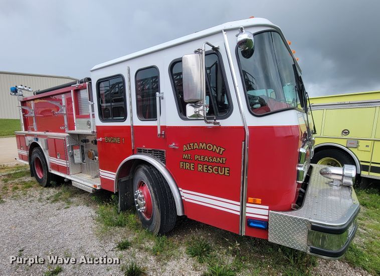 image for item IF9932 1995 Emergency One Cyclone  fire truck