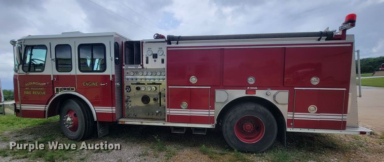 image for item IF9932 1995 Emergency One Cyclone  fire truck