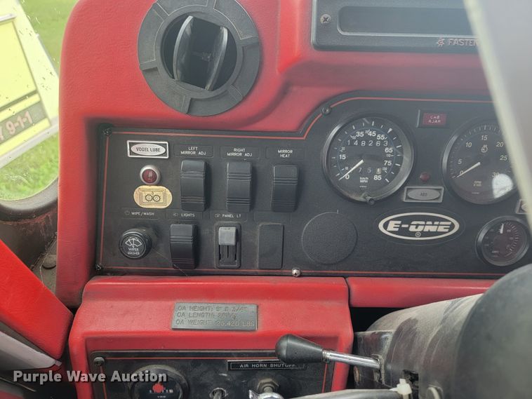 image for item IF9932 1995 Emergency One Cyclone  fire truck