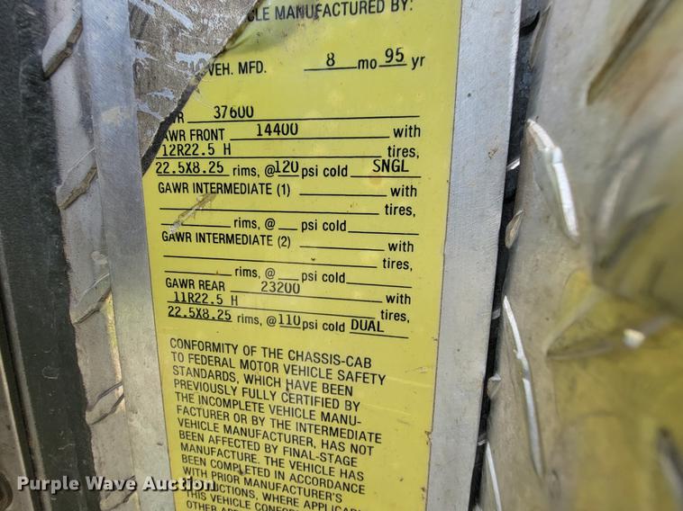 image for item IF9932 1995 Emergency One Cyclone  fire truck