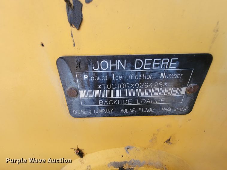 image for item IF9956 2004 John Deere 310SG  backhoe