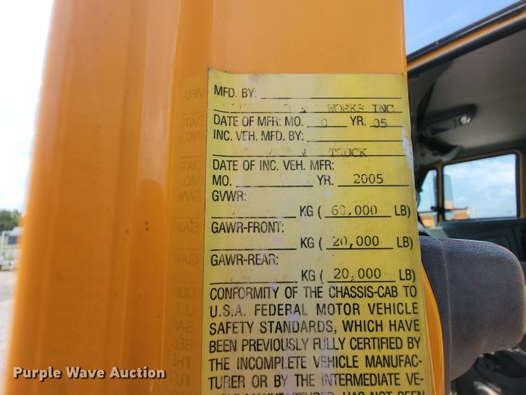 image for item IF9957 2006 International 7400  dump truck