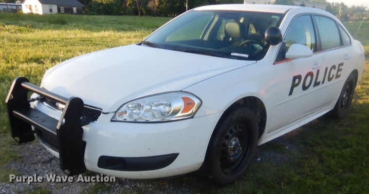 image for item IP9907 2013 Chevrolet Impala Police Cruiser