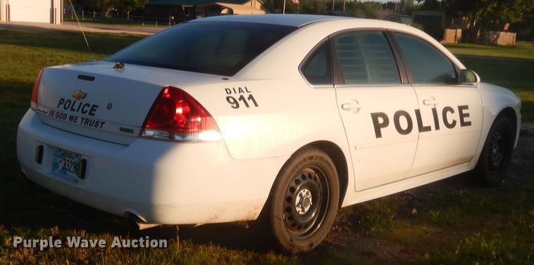 image for item IP9907 2013 Chevrolet Impala Police Cruiser