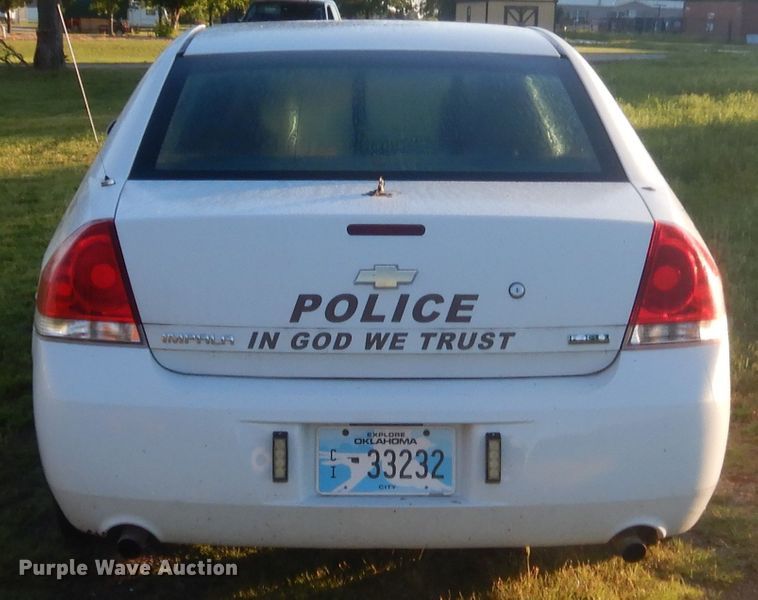 image for item IP9907 2013 Chevrolet Impala Police Cruiser