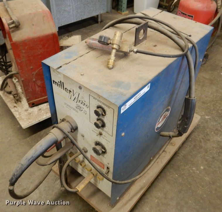 Miller Matic 35S welder in Centerville, IA Item IQ9721 sold Purple Wave