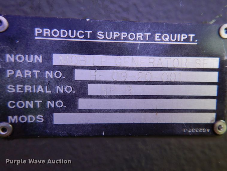 image for item IQ9730 Caterpillar D343  generator