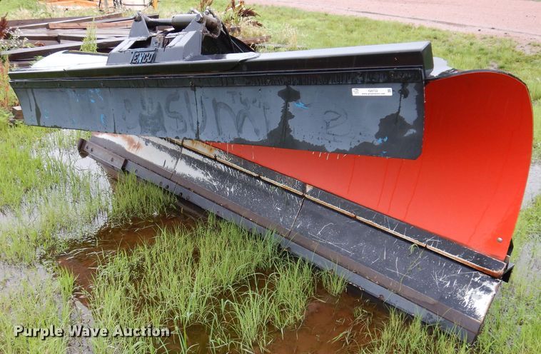 image for item IQ9732 Tenco 11'W skid steer snow plow