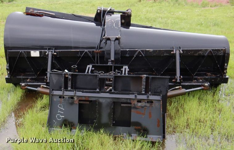 image for item IQ9732 Tenco 11'W skid steer snow plow