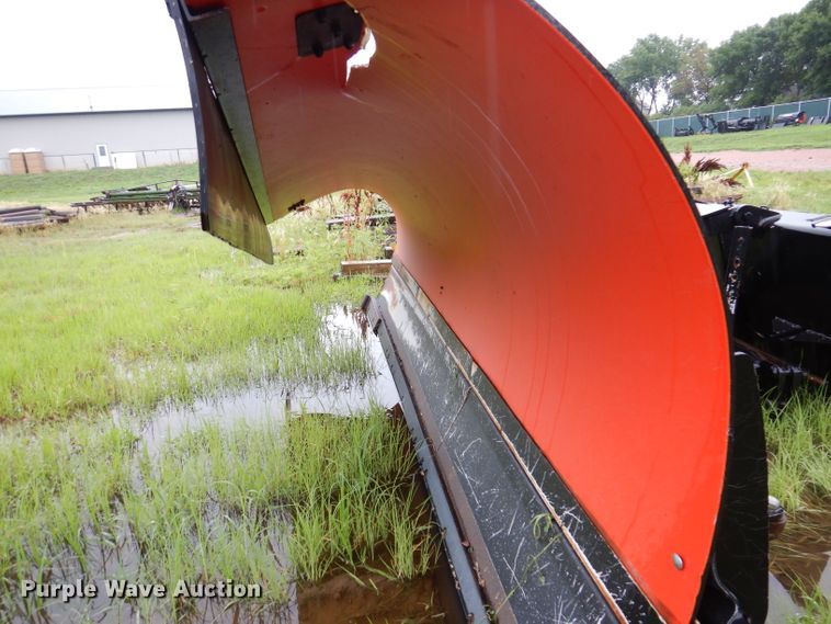 image for item IQ9732 Tenco 11'W skid steer snow plow