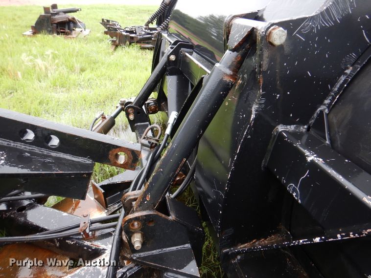 image for item IQ9732 Tenco 11'W skid steer snow plow