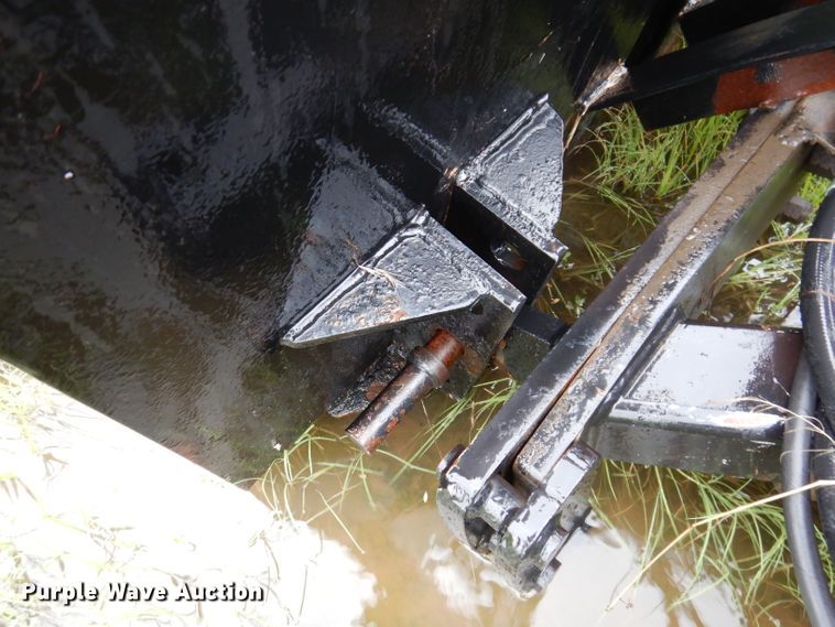 image for item IQ9732 Tenco 11'W skid steer snow plow