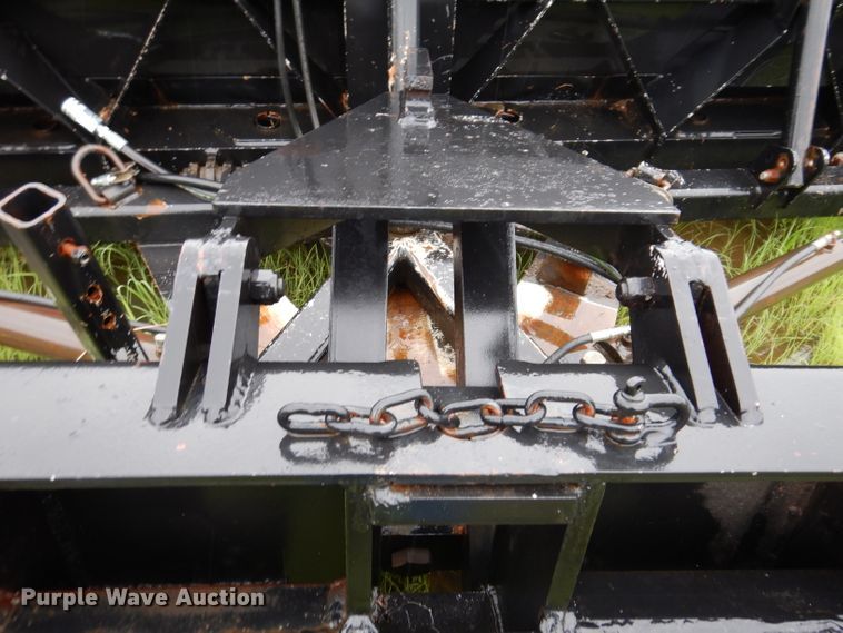 image for item IQ9732 Tenco 11'W skid steer snow plow