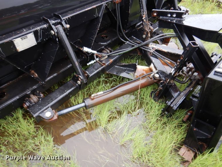 image for item IQ9732 Tenco 11'W skid steer snow plow