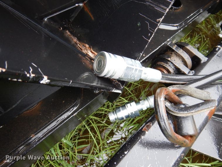 image for item IQ9732 Tenco 11'W skid steer snow plow