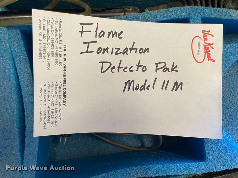 image for item IR9551 Health Consultants Deteco Pak  flame ionization