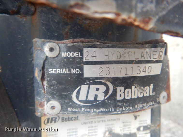 image for item IT9228 Bobcat 24PLA  24"W skid steer cold planer