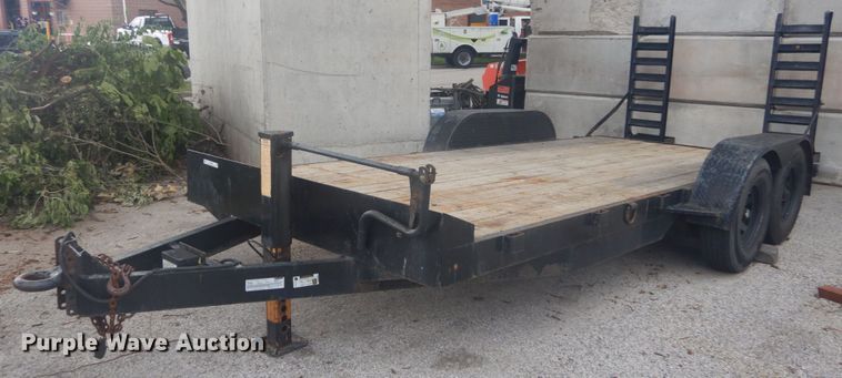 image for item IT9229 2001 Mac-lander 18TSLWB  equipment trailer