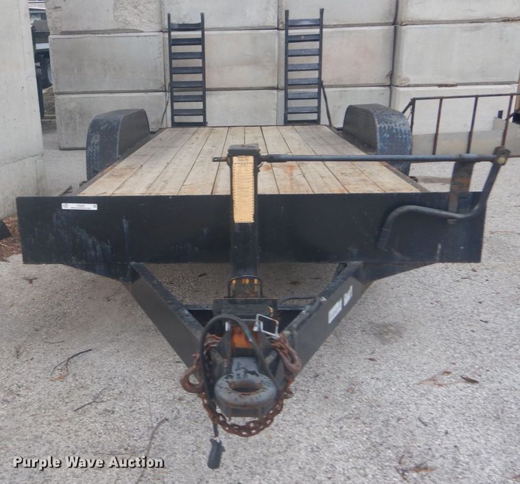 image for item IT9229 2001 Mac-lander 18TSLWB  equipment trailer