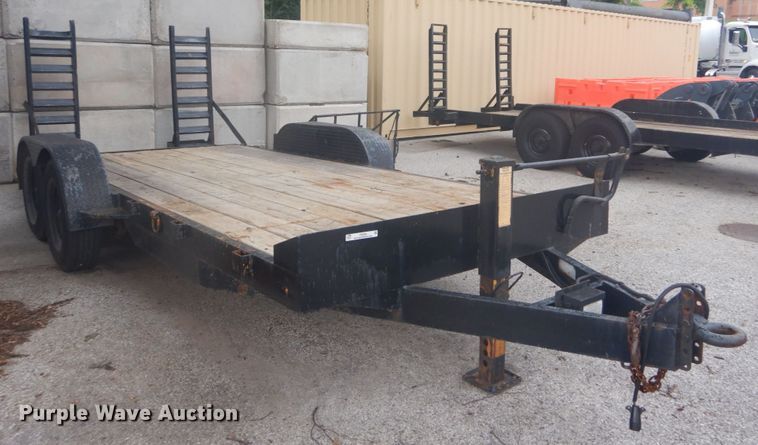 image for item IT9229 2001 Mac-lander 18TSLWB  equipment trailer