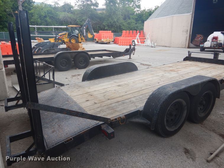 image for item IT9229 2001 Mac-lander 18TSLWB  equipment trailer