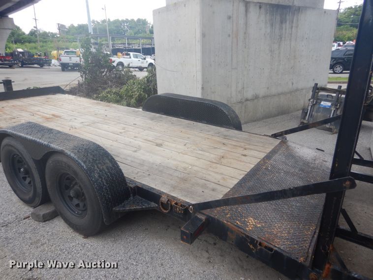 image for item IT9229 2001 Mac-lander 18TSLWB  equipment trailer