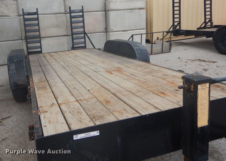 image for item IT9229 2001 Mac-lander 18TSLWB  equipment trailer