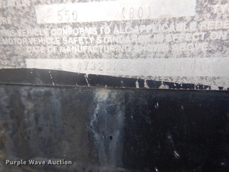 image for item IT9231 2003 Cronkhite 2900EWA  equipment trailer