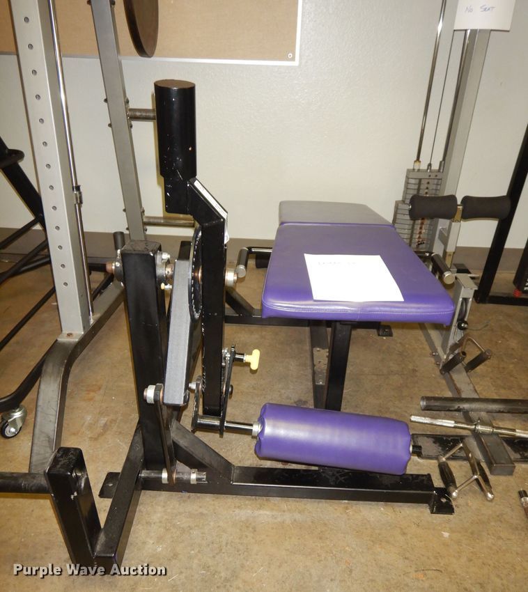 image for item IW9885 Pro Star leg curl machine