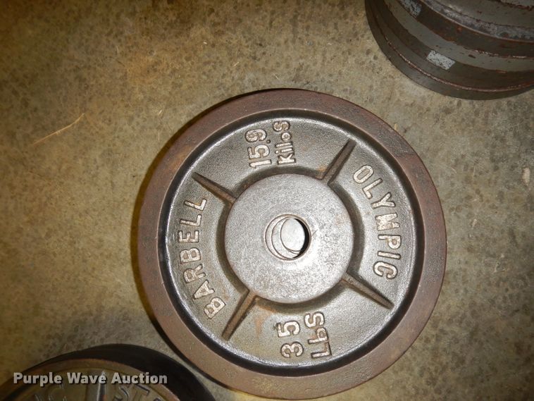 image for item IW9895 Barbell weights