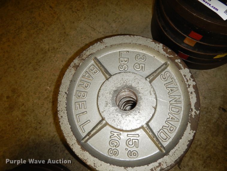 image for item IW9895 Barbell weights