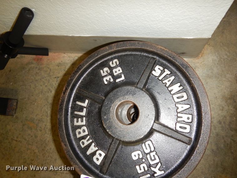 image for item IW9895 Barbell weights