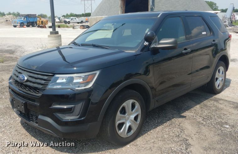 image for item JI9640 2016 Ford Explorer Police Interceptor  SUV