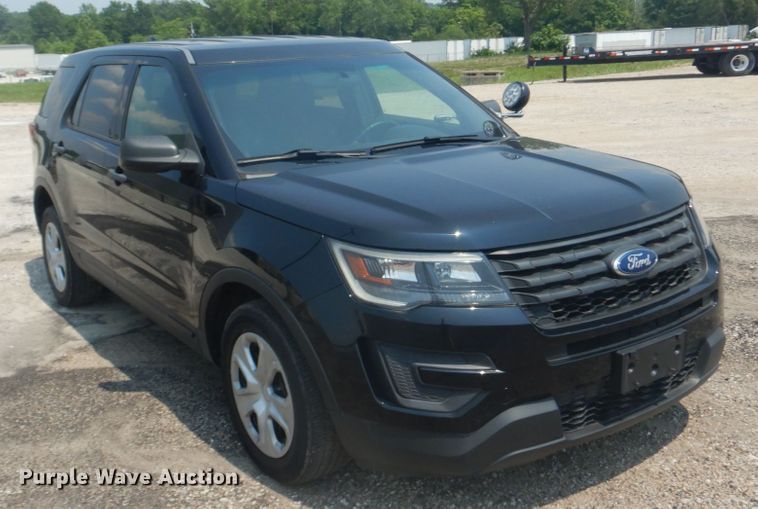 image for item JI9640 2016 Ford Explorer Police Interceptor  SUV