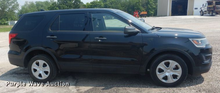 image for item JI9640 2016 Ford Explorer Police Interceptor  SUV