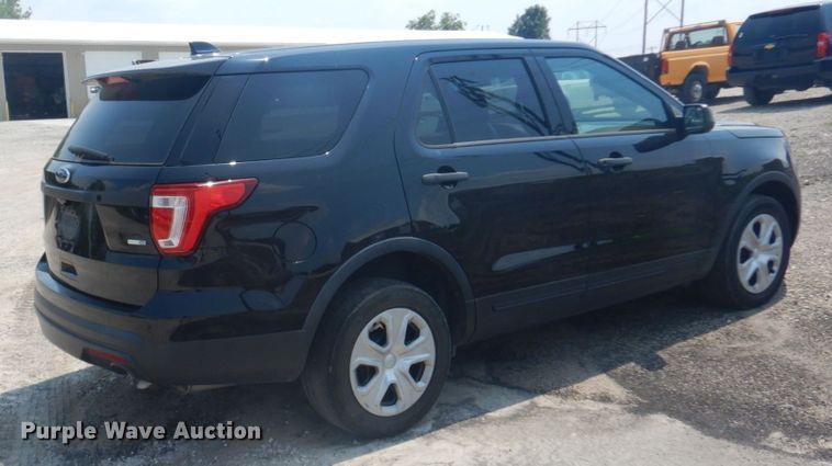 image for item JI9640 2016 Ford Explorer Police Interceptor  SUV
