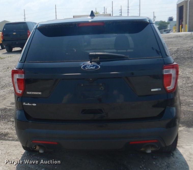 image for item JI9640 2016 Ford Explorer Police Interceptor  SUV