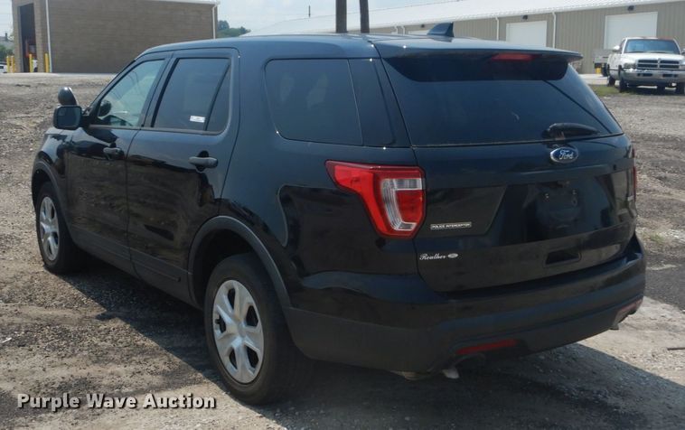 image for item JI9640 2016 Ford Explorer Police Interceptor  SUV