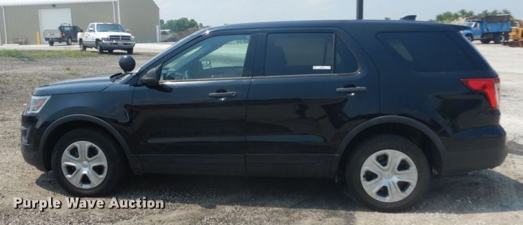 image for item JI9640 2016 Ford Explorer Police Interceptor  SUV