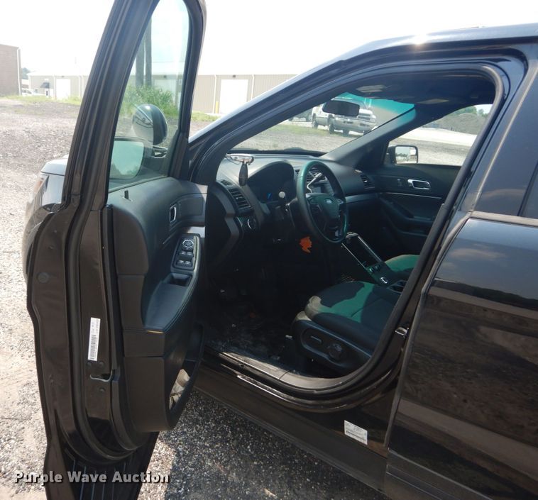 image for item JI9640 2016 Ford Explorer Police Interceptor  SUV