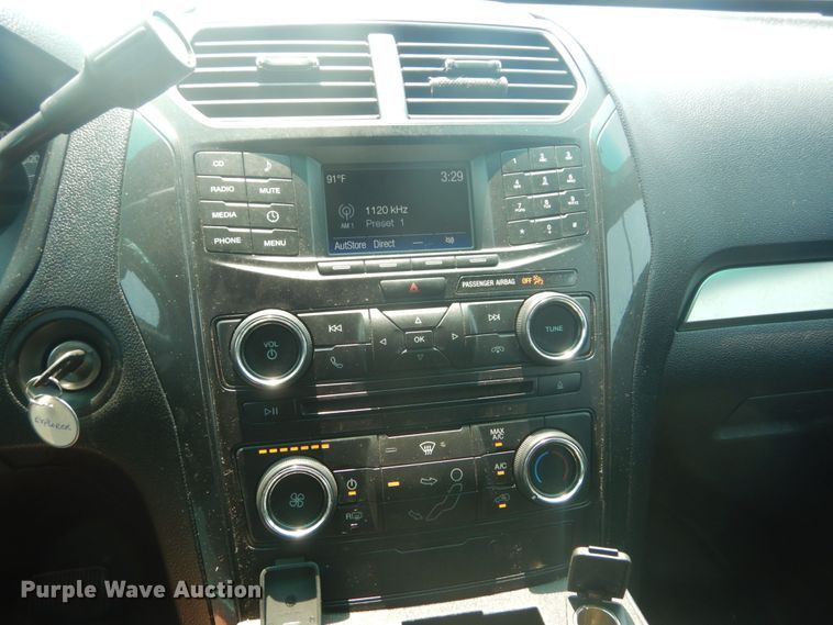 image for item JI9640 2016 Ford Explorer Police Interceptor  SUV