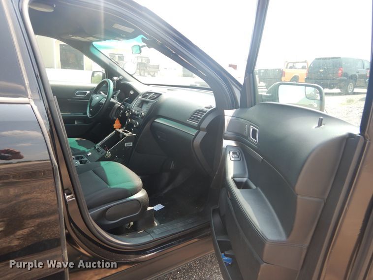image for item JI9640 2016 Ford Explorer Police Interceptor  SUV