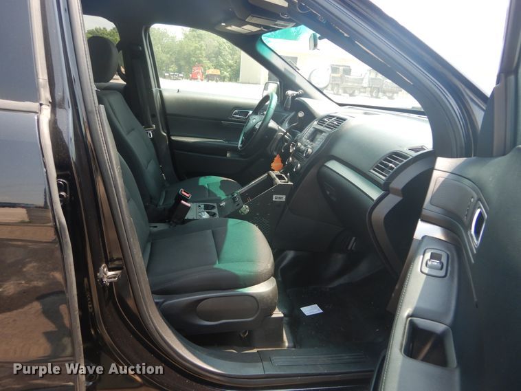 image for item JI9640 2016 Ford Explorer Police Interceptor  SUV