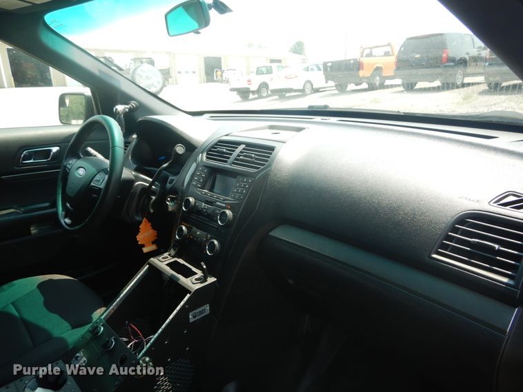 image for item JI9640 2016 Ford Explorer Police Interceptor  SUV