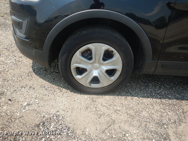 image for item JI9640 2016 Ford Explorer Police Interceptor  SUV