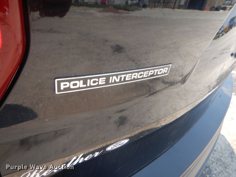 image for item JI9640 2016 Ford Explorer Police Interceptor  SUV